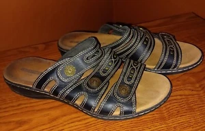 Sandali slip on da donna marrone scuro Collection by Clarks taglia 9 - Foto 1 di 5