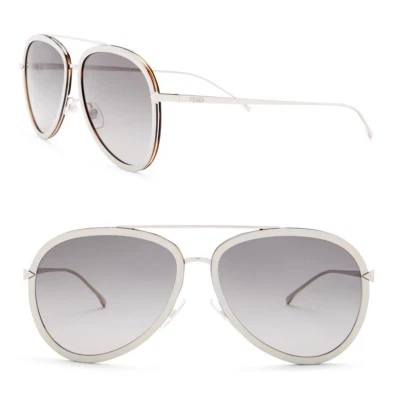 Gafas de sol FENDI Funky Angle Aviator en beige/paladio FF 0155/S Foto 1 de 3