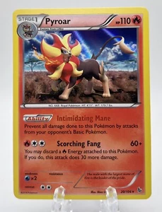 Pyroar 20/106 Reverse Holo Rare XY FlashFire Pokemon TCG Near Mint - Picture 1 of 2