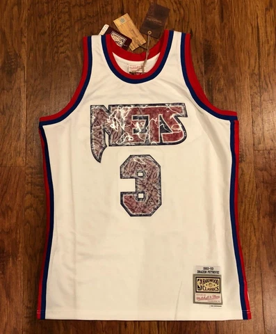 $200 NEW Mitchell & Ness Drazen Petrovic NETS 75th Anniv. Swingman Jersey LARGE Cover