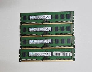 16 GB (4x4GB) Samsung PC3-12800 (DDR3-1600) DDR3 RAM 1600 Mhz M378B5173DH0-CK0 - Bild 1 von 1