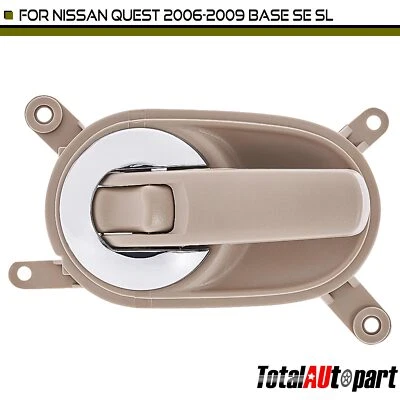 Manija de puerta interior beige para conductor delantero izquierdo Nissan Quest 2006-2009 V6 3,5 L Foto 1 de 4