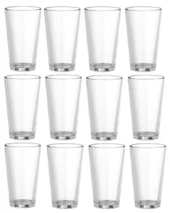 12x Trinkglas Wasserglas Cocktailglas Gläser Saftglas Wasser Glas Trink 500ml - Bild 1 von 1