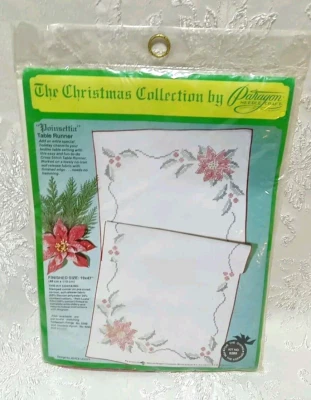 KIT de corredor de mesa de pascua estampado Aguja Paragon de colección # 6289 sellado Foto 1 de 4