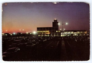 Jackson Mississippi Thompson Municipal Airport chrome Postcard CT39 - Picture 1 of 2