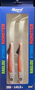 RAGLOU HYBRID MONSTER  CM 200 GR . 145 COLORE GRL RAPALA CONFENZIONE DA 2 PEZZI  - Picture 1 of 1