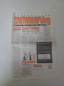Transworld Snowboarding Business - Jan 1993 - Imagen 1 de 11