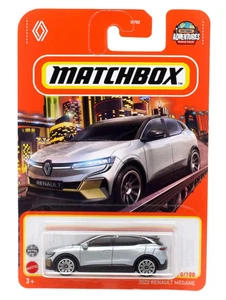 Matchbox 2022 Renault Megane, gris copo metálico, 70/100 - Imagen 1 de 1