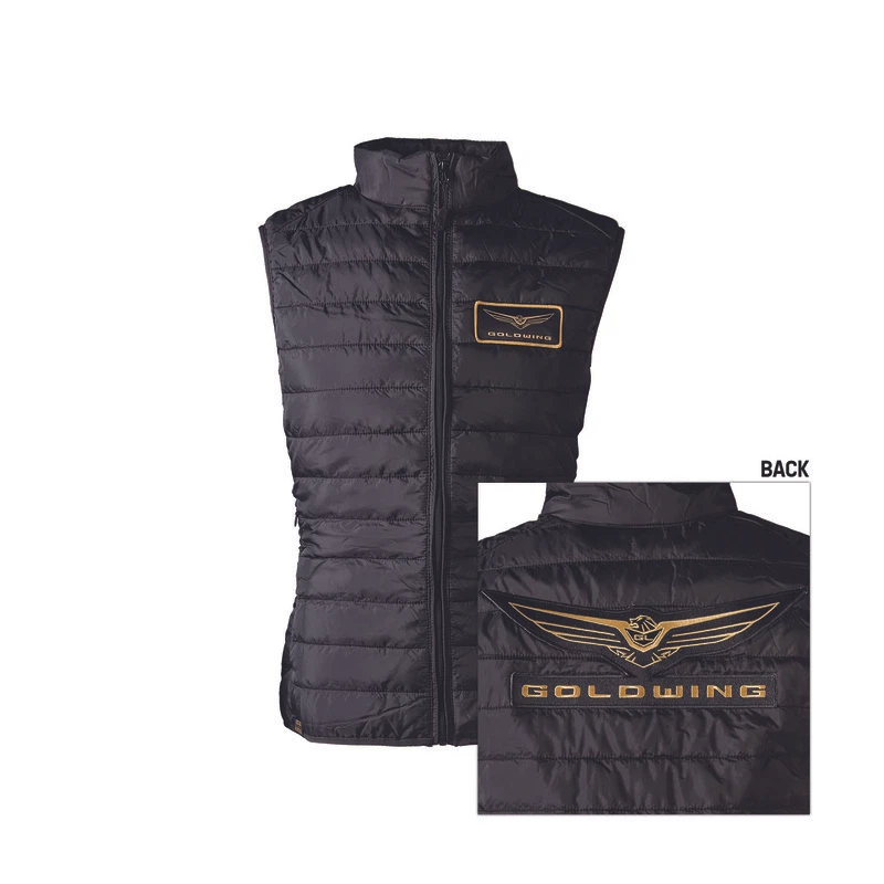 Factory Effex Honda Gold Wing Women's Puffer Vest Black - Image 1 of 1