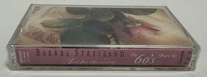 Barbra Streisand Cassette Tape Just for the Record The 60's #2 Only Still Sealed - Imagen 1 de 3