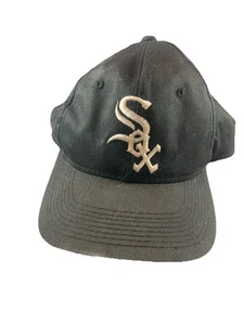 Vintage Chicago White Sox Mütze Herren Medium Large schwarz MLB New Era Baseballkappe - Bild 1 von 7