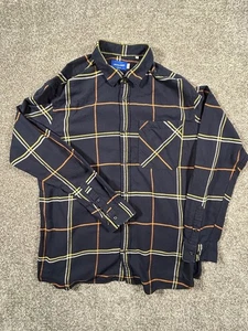 Mens Check Shirt XXL Blue Jack & Jones Pocket - Picture 1 of 13