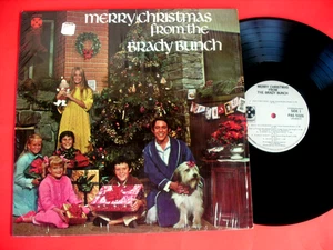 MERRY CHRISTMAS From The Brady Bunch  1970 Paramount LP  PAS-5026  VG++ - Picture 1 of 4