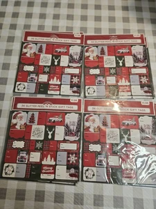 Holiday Time 36 Peel N Stick Gift Tags. Lot Of 13 Nip. - Picture 1 of 3