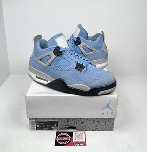 Size 10 - Jordan 4 Retro Mid University Blueš„¶ OG ALL/LIGHTLY WORN! - Picture 1 of 6