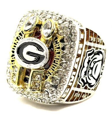 NCAA/ 2022 Georgia Bulldogs Championship Ring / Smart - Image 1 of 4