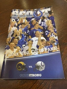 Programma di gioco Rams at Colts 12 agosto 2012 — Pat McAfee calcia punto extra - Foto 1 di 2