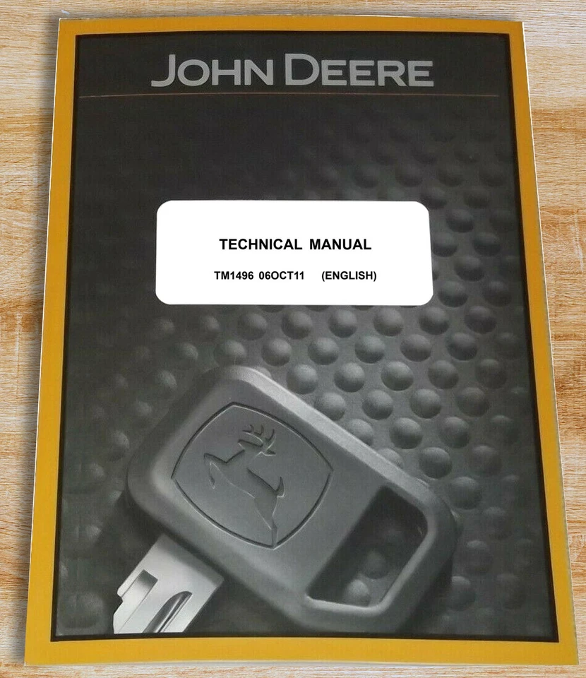 Manual de serviço de operação e teste de retroescavadeira John Deere 300D, 310D, 315D - TM1496 - Imagem 1 de 1