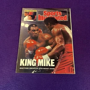 Sports Illustrated 1987 Mike Tyson Undisputed Heavyweight Champ Magazine Cover - Picture 1 of 2