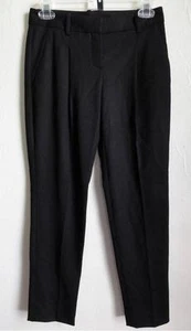 THEORY RINA ELITE WOOL PANTS, Black, Size 00, MSRP $285 - Picture 1 of 1