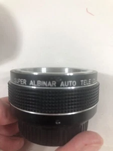Super Albinar Auto TELE CONVERTER 2x w/Case Camera Lens m/Japan Fits Pentax-K - Picture 1 of 7
