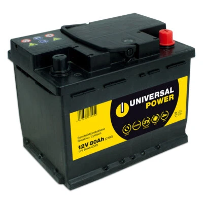 Universal Power 12-80 12V 80Ah (C100) Weidezaunbatterie Pferde Schaf Hühner Zaun