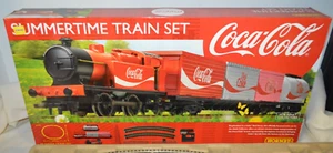 Hornby Coca-Cola Summertime OO Gauge Electric Model Train Set R1276T - Picture 1 of 22