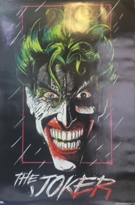 Trends Poster DC comics the joker up close poster 22.375 x 34 - Picture 1 of 1