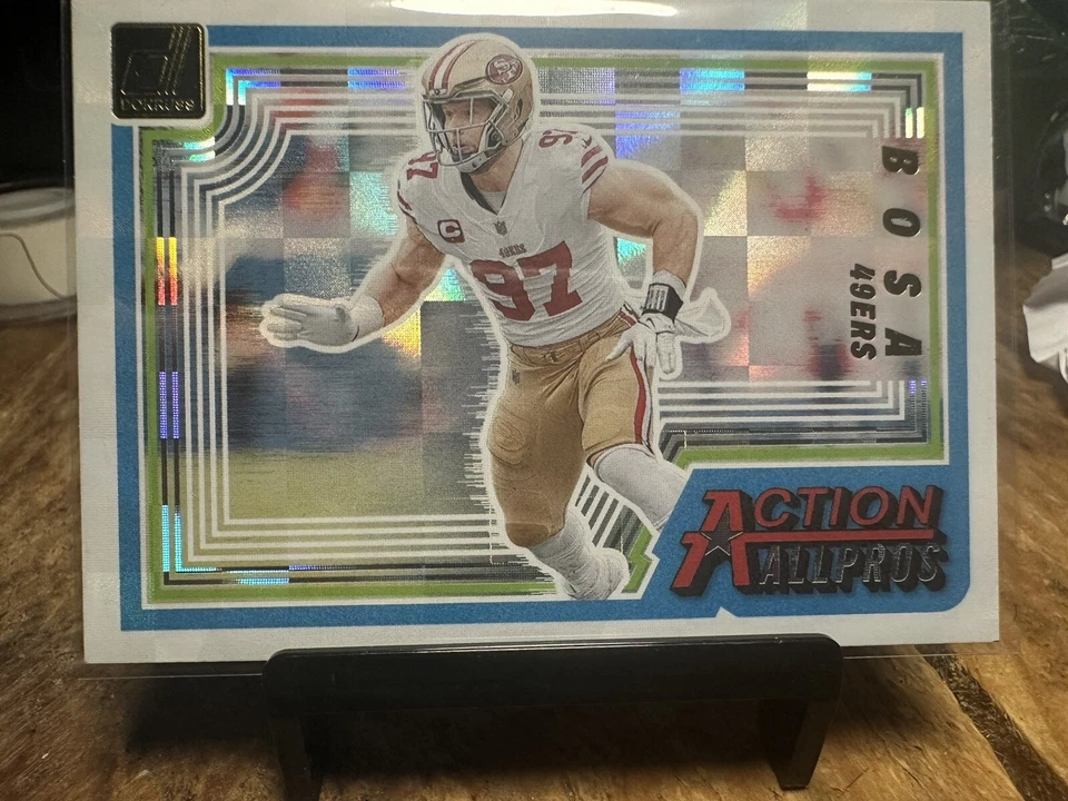 2023 Panini Donruss Nick Bosa Action All Pros AAP-7 - Image 1 of 1