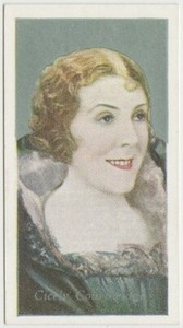 Cicely Courtneidge 1934 Godfrey Phillips Film Favourites Tobacco Card #35
