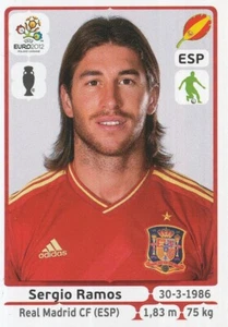 291 SERGIO RAMOS # ESPANA SPAIN EURO 2012 POLAND UKRAINE STICKER PANINI - Imagen 1 de 1
