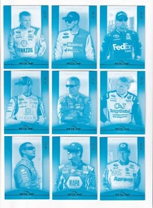 2012 Redline NUMBERED CYAN PARALLEL #1 A J Allmendinger #xx/50!--ONE CARD ONLY! - Picture 1 of 1
