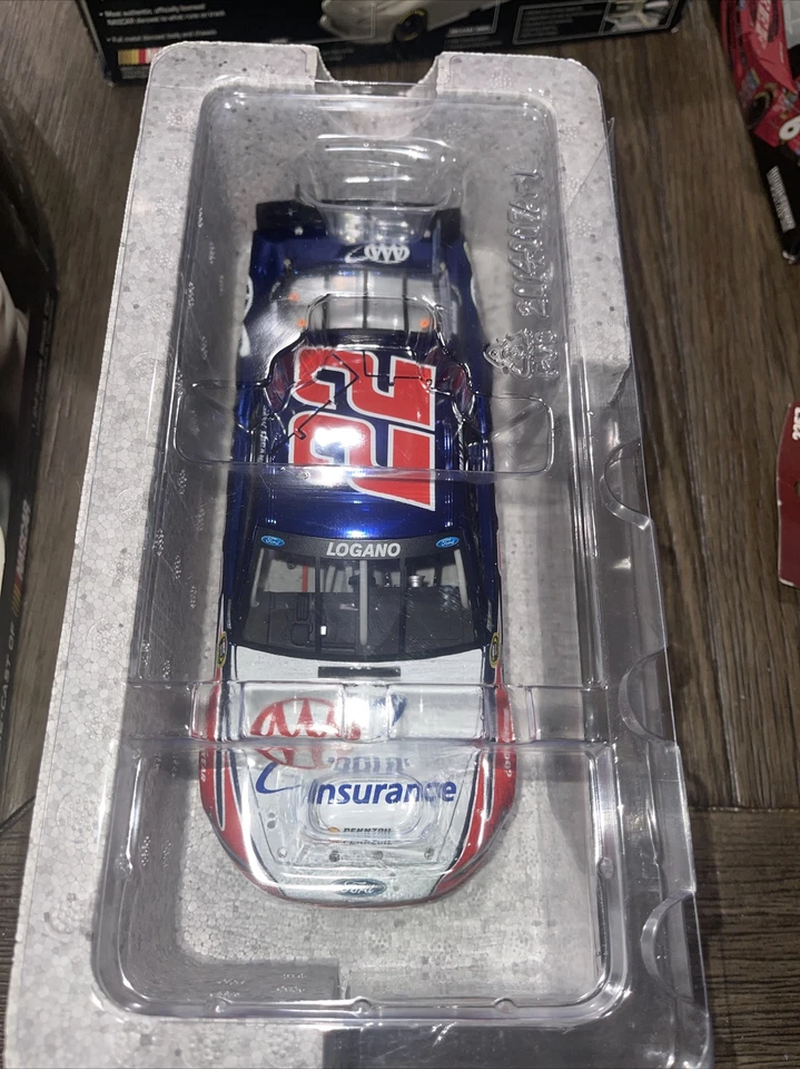 2015 JOEY LOGANO #22 Fusion AAA Color Chrome 1/24 CAR ORANGE 1 of 72 - Image 1 of 3