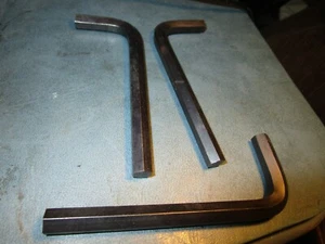 (3) 5/16" Hex Drive Rock River® Short Arm Standard L Hex Key - Picture 1 of 2