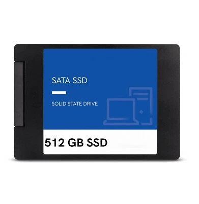 128/256/512GB SSD 2.5" SATA Internal Drive | Laptop/PC | Windows 10 Pro 64-Bit - Image 1 of 4