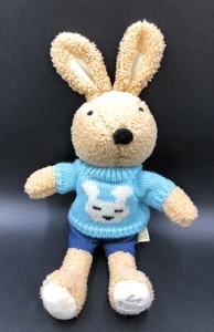 Rare Le Sucre Bunnys Home Bunny Rabbit Dressed In Shorts & Jumper Plush Soft Toy - Picture 1 of 5