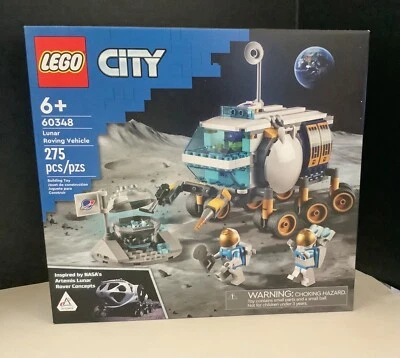 LEGO 60348 LUNAR ROVING VEHICLE ~ LEGO CITY Space NASA Moon Rover NEW - Image 1 of 4