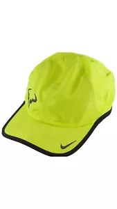 Rafael Nadal Raging Bull featherlight Nike Hat Venom Green - Picture 1 of 4