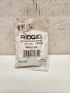 Ridgid 74332 VSR Switch for Model K-39/K-39B Drain Cleaner 115 V Power Unit - Picture 1 of 4