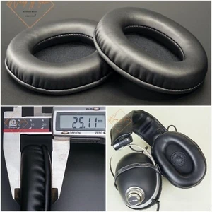 Oval Ellipse Egg Shape Leather EarPads Foam Cushion For Pioneer SE-505 Headphone - Picture 1 of 13