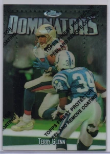 Finest Uncommon Silver Refractor #324 1997, Terry Glenn, New England Patriots - Imagen 1 de 2