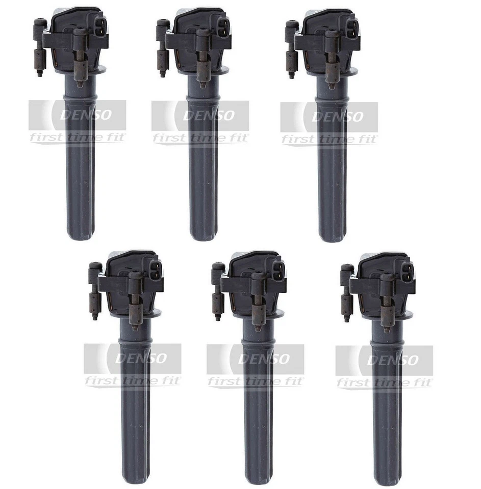 Juego de 6 bobinas de encendido directo Denso para Chrysler 300 M Dodge Intrepid Plymouth Foto 1 de 1