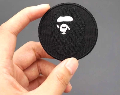 BATHING APE BAPE) EMBROIDERED IRON-ON PATCH...STUNNING!!! - Image 1 of 2