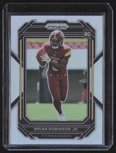 2022 Panini Prizm #321 Brian Robinson Jr. Silver Washington Commanders - Picture 1 of 2