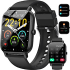 Smartwatch (odbierz / zadzwoń), smartwatch 1,85 cala dla mężczyzn kobiet IP68 wodoodporny