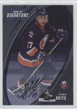 2002-03 ITG Be A Player Signature Series Signatures Shawn Bates #087 Auto