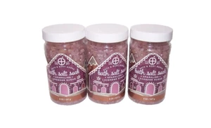 Bath & Body Works Sparkling Lavender Sugar Bath Salt Soak Lot of 3 - Picture 1 of 1