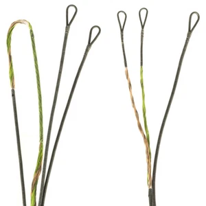 🏹 FirstString Premium String Kit Green/Brown Diamond Black Ice - Picture 1 of 1