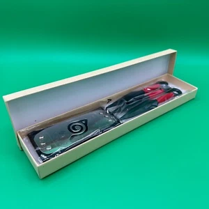Naruto Shinobi Headband And Kunai Set - Collectible Anime Prop Cosplay Shippuden - Picture 1 of 10