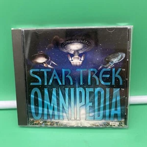 Star Trek Omnipedia: An Interactive Encyclopedia/Cd-Rom Windows Version 1995 - Picture 1 of 3